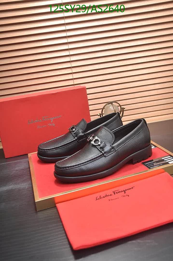 Ferragamo-Men shoes Code: AS2640 $: 125USD