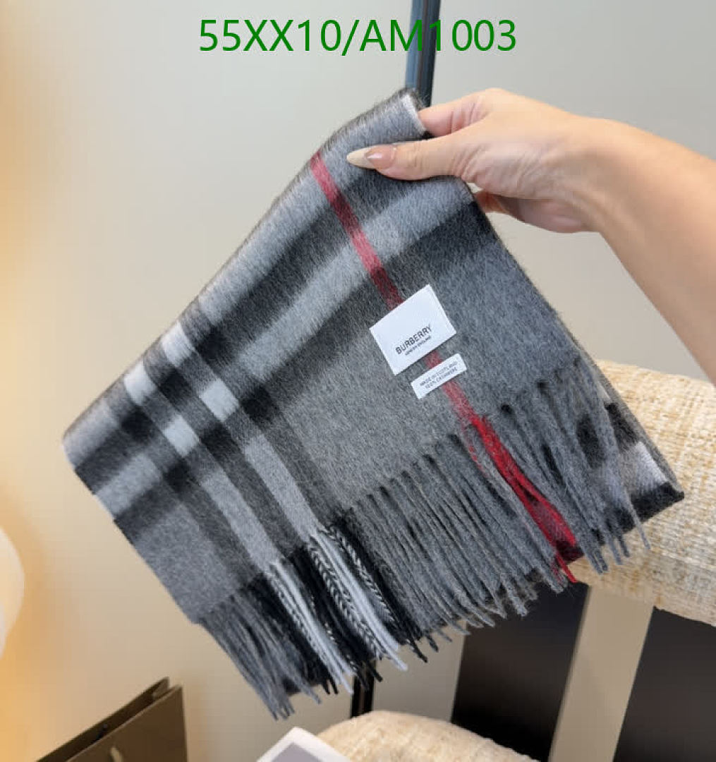 Burberry-Scarves Code: AM1003 $: 55USD