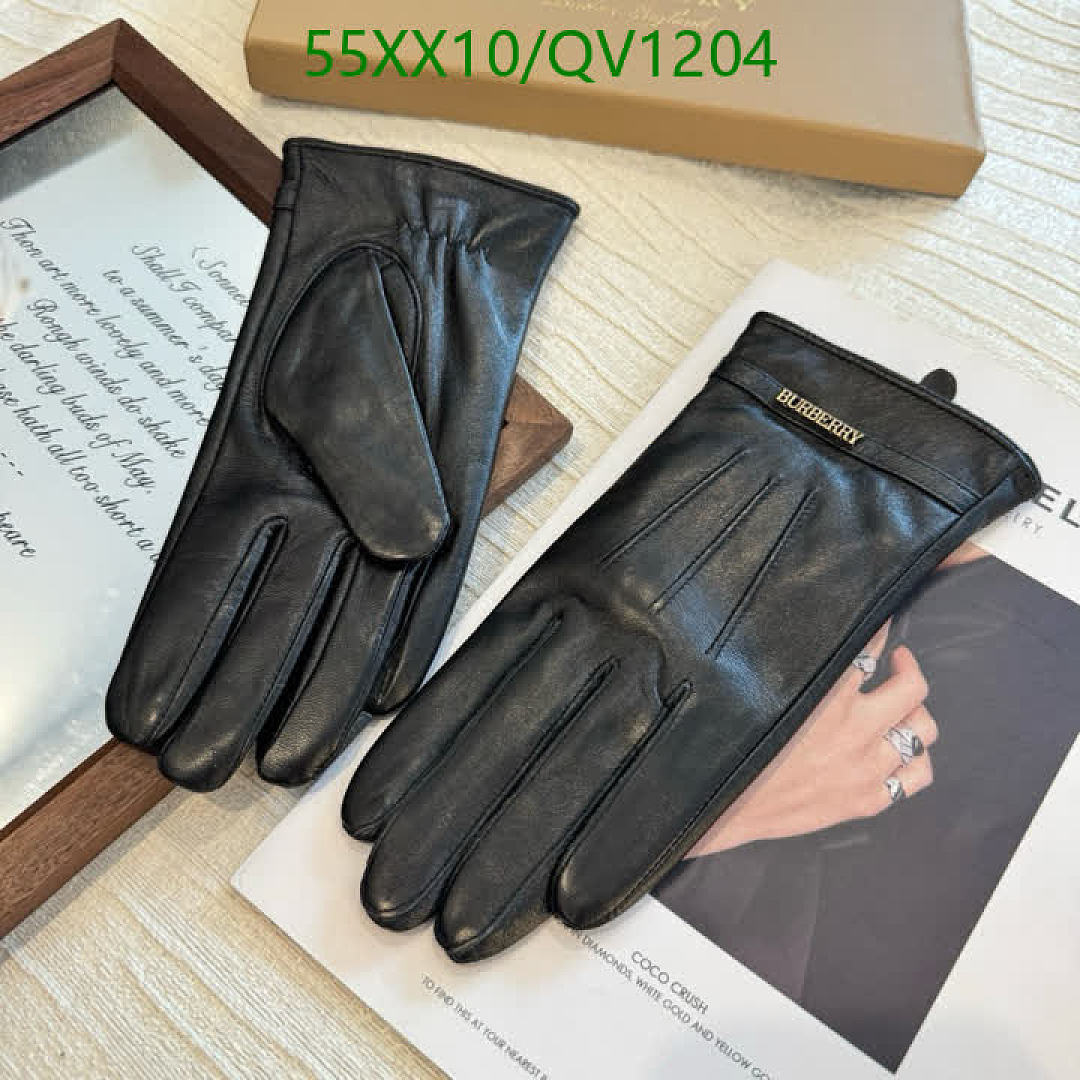Burberry-Gloves Code: QV1204 $: 55USD