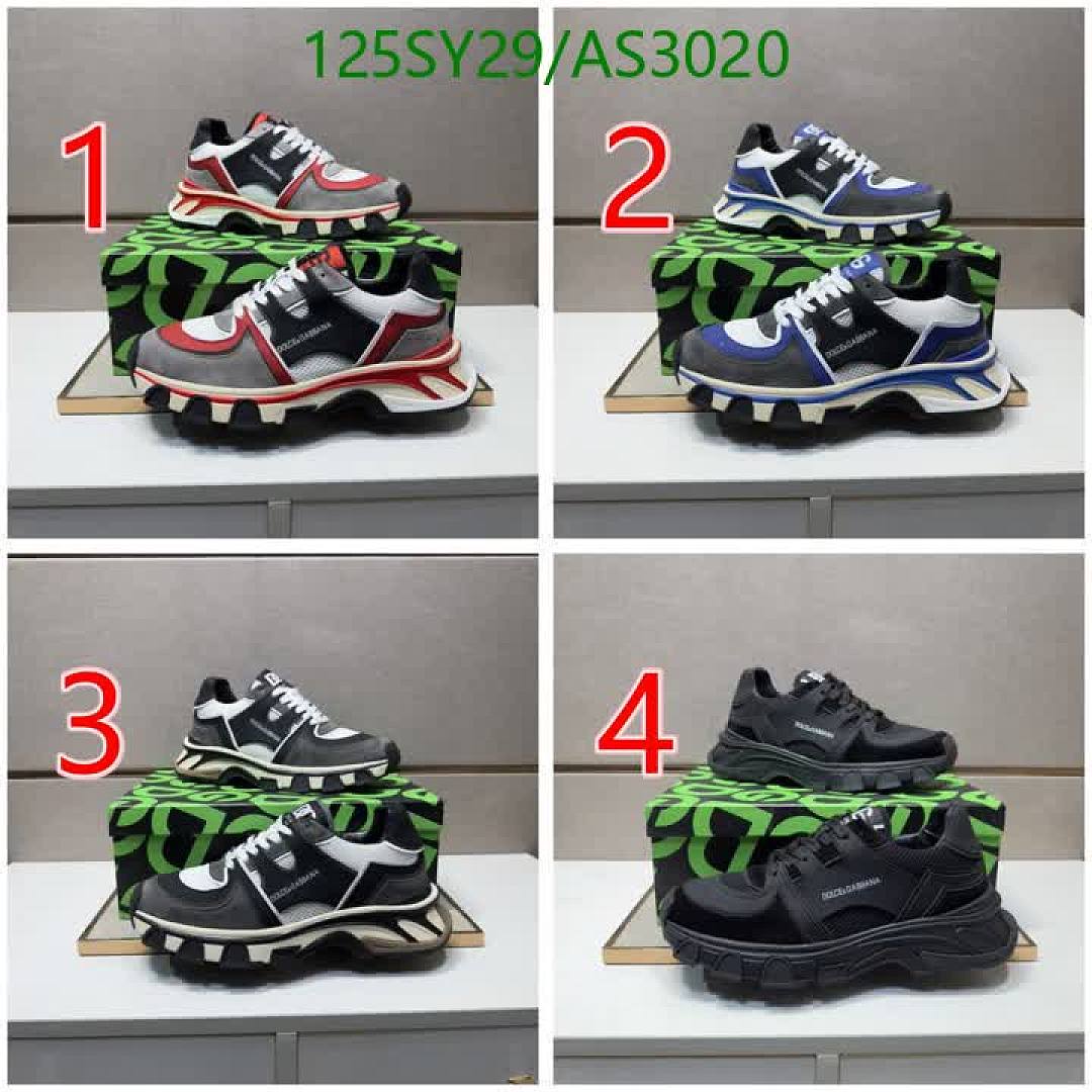 D&G-Men shoes Code: AS3020 $: 125USD