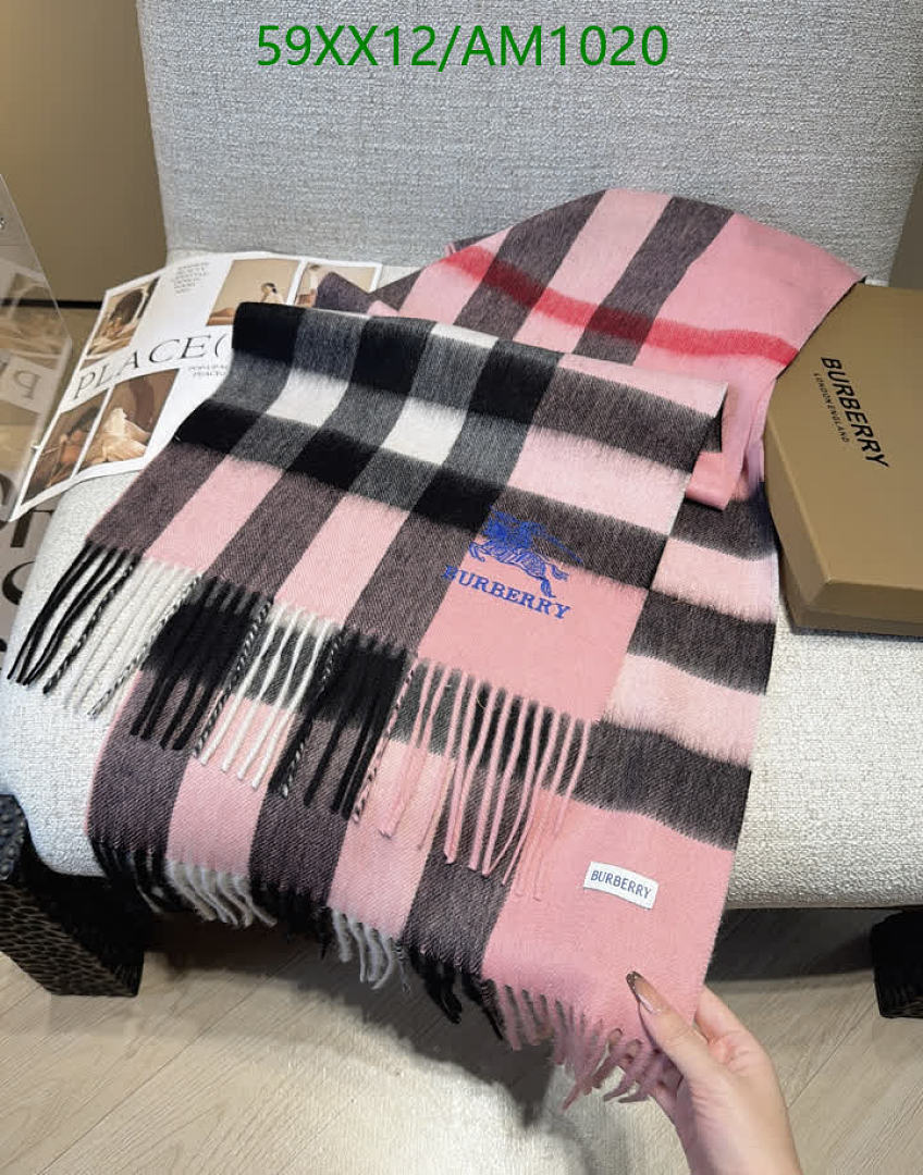 Burberry-Scarves Code: AM1020 $: 59USD