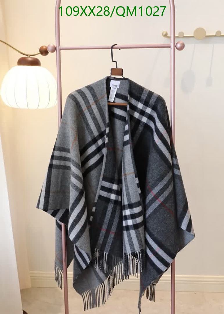 Burberry-Scarves Code: QM1027 $: 109USD