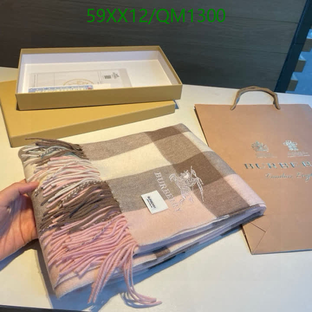 Burberry-Scarves Code: QM1300 $: 59USD