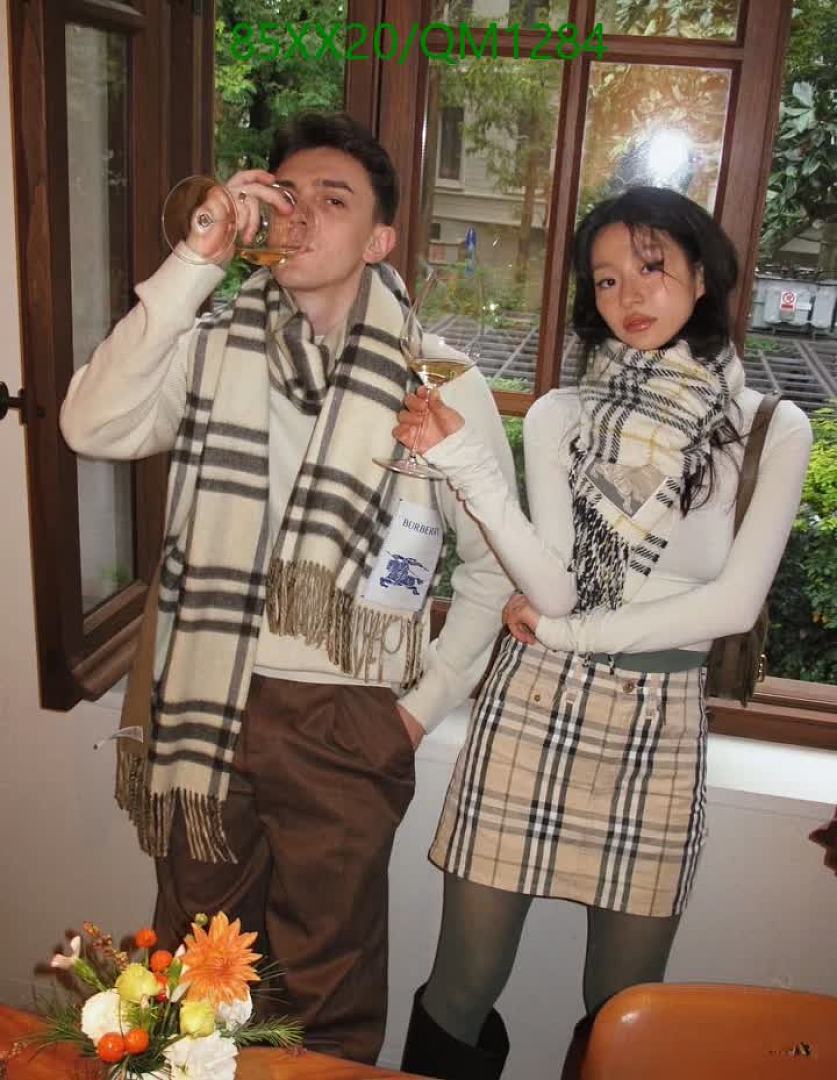 Burberry-Scarves Code: QM1284 $: 85USD