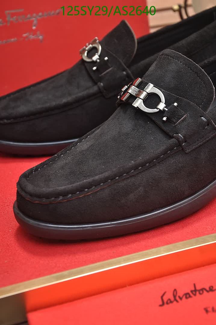 Ferragamo-Men shoes Code: AS2640 $: 125USD