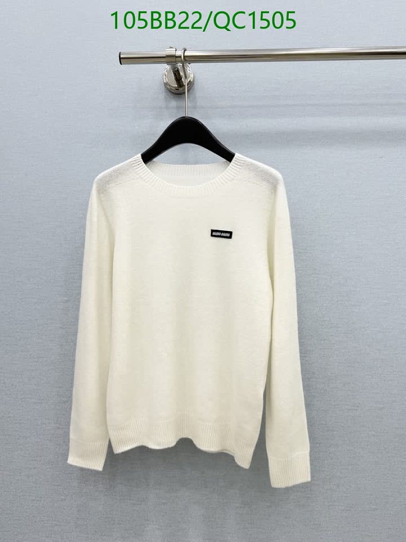 Miu Miu-Clothing Code: QC1505 $: 105USD