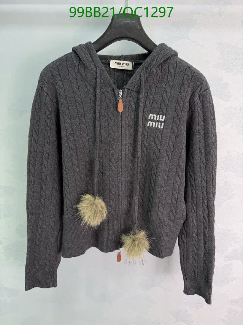 Miu Miu-Clothing Code: QC1297 $: 99USD