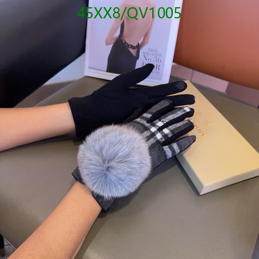 Burberry-Gloves Code: QV1005 $: 45USD
