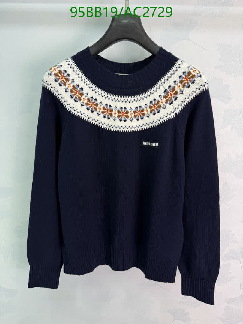 Miu Miu-Clothing Code: AC2729 $: 95USD