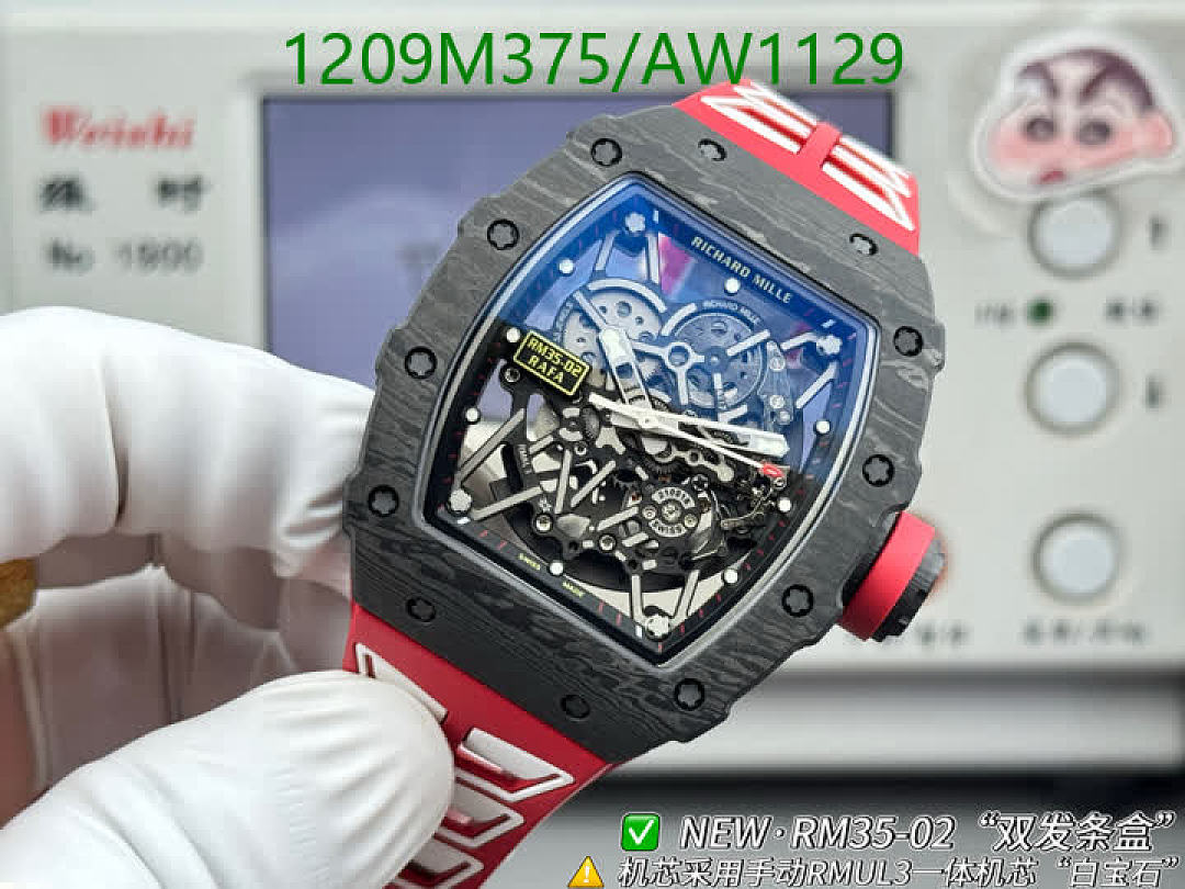 Richard Mille-WatchesMirror Quality Code: AW1129 $: 1209USD