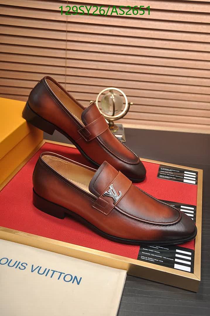 LV-Men shoes Code: AS2651 $: 129USD