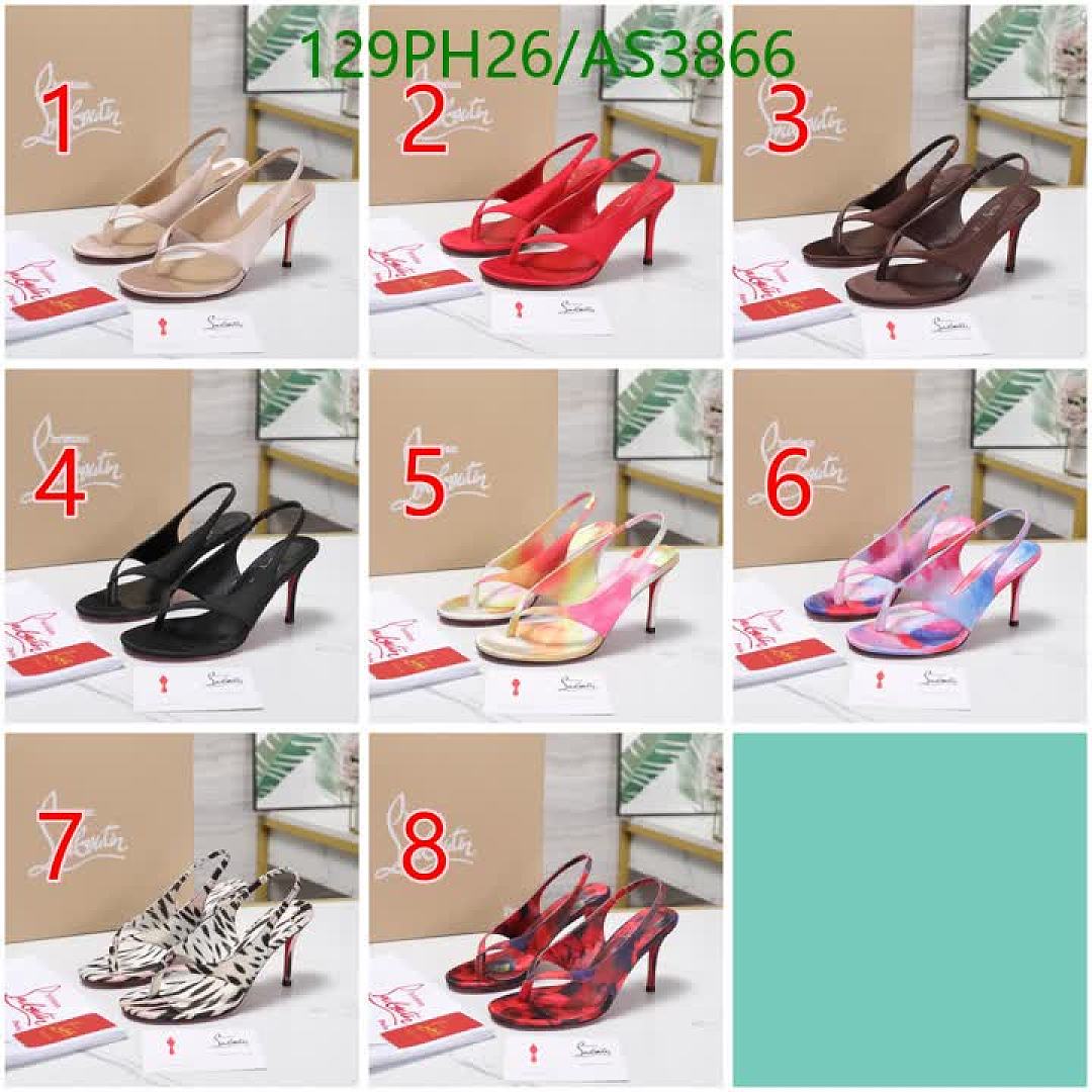 Christian Louboutin-Women Shoes Code: AS3866 $: 129USD