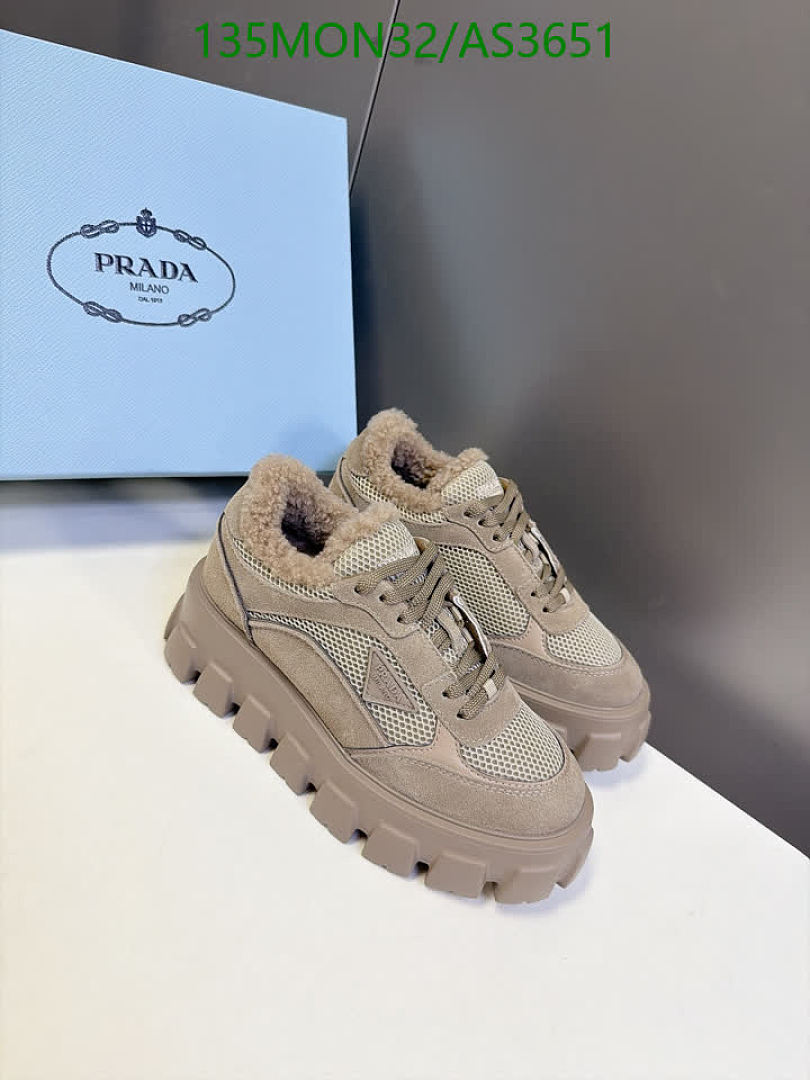 Prada-Women Shoes Code: AS3651 $: 135USD