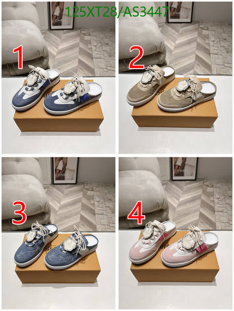 LV-Women Shoes Code: AS3447 $: 125USD