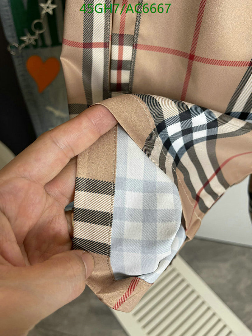 Burberry-Clothing Code: AC6667 $: 45USD