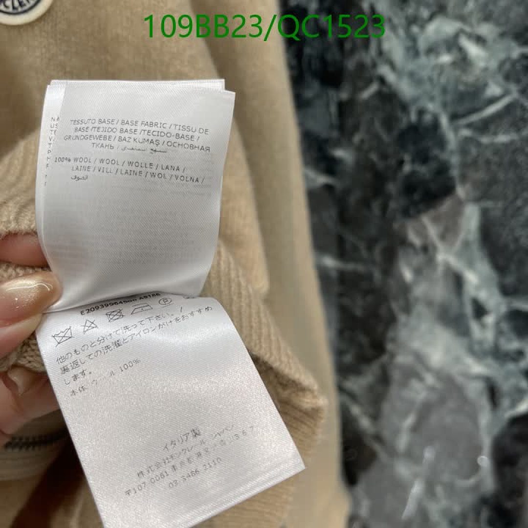 Moncler-Clothing Code: QC1523 $: 109USD