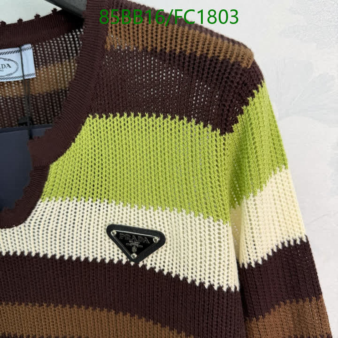 Prada-Clothing Code: FC1803 $: 85USD
