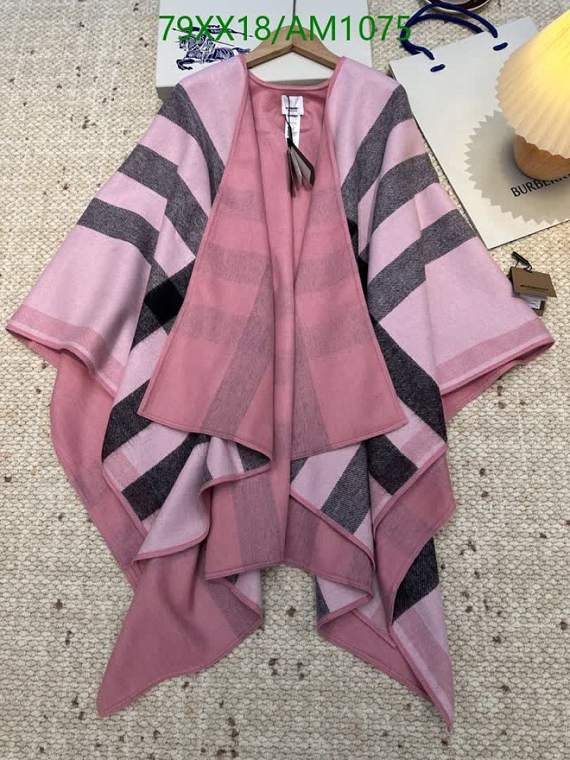 Burberry-Scarves Code: AM1075 $: 79USD