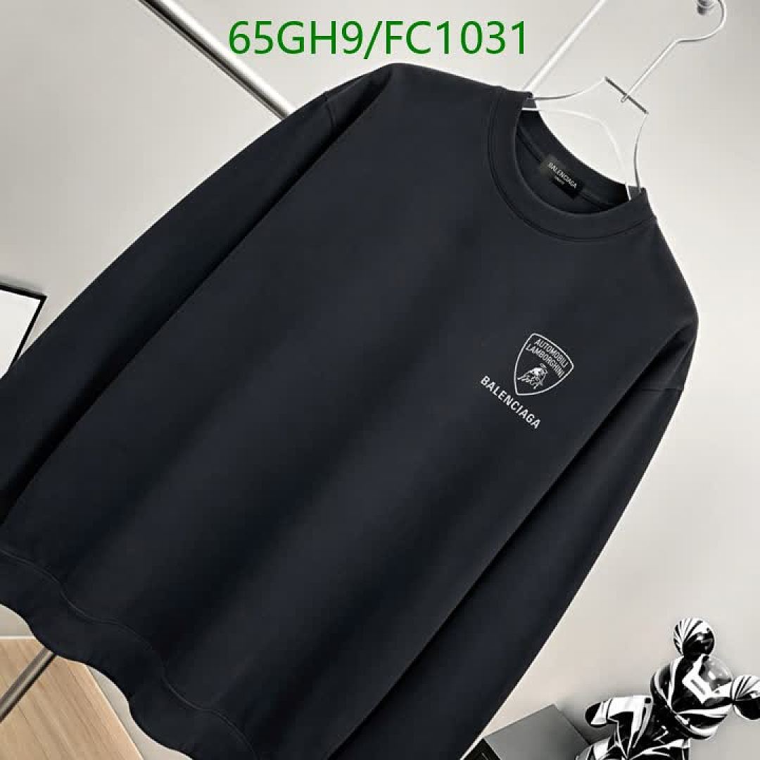 Balenciaga-Clothing Code: FC1031 $: 65USD