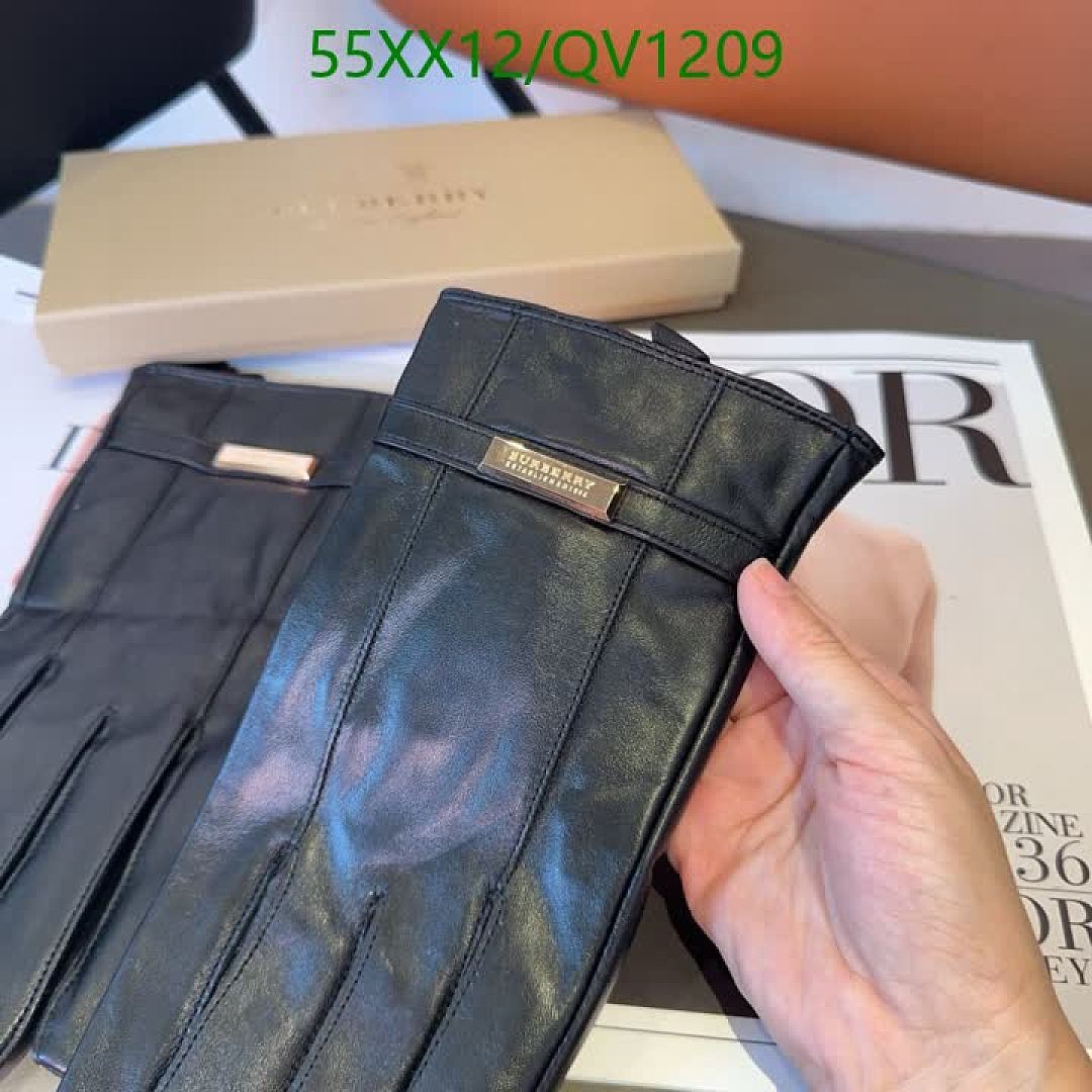Burberry-Gloves Code: QV1209 $: 55USD