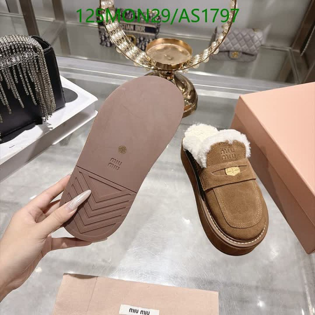 Miu Miu-Women Shoes Code: AS1797 $: 125USD