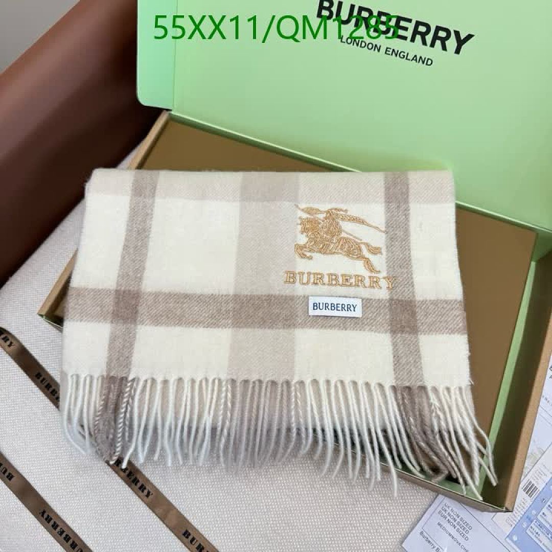 Burberry-Scarves Code: QM1285 $: 55USD