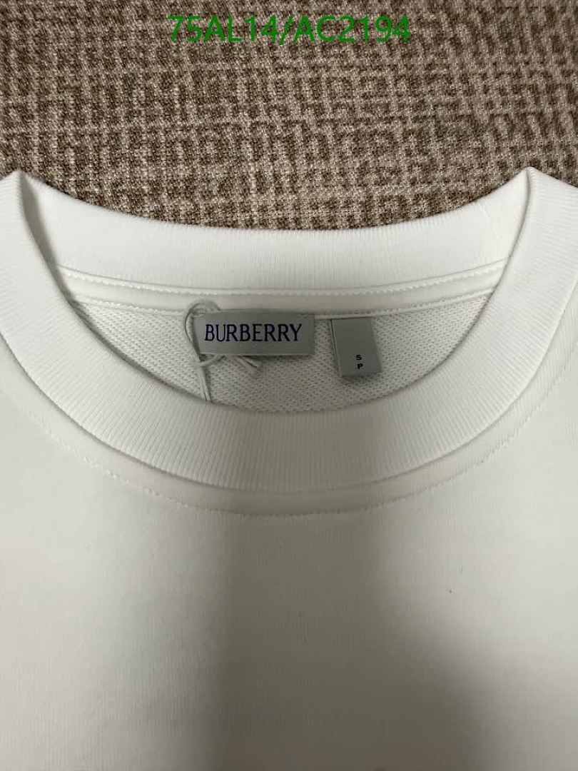 Burberry-Clothing Code: AC2194 $: 75USD