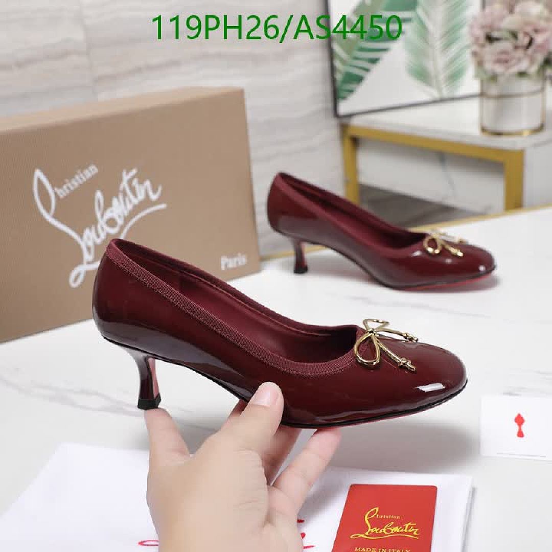Christian Louboutin-Women Shoes Code: AS4450 $: 119USD