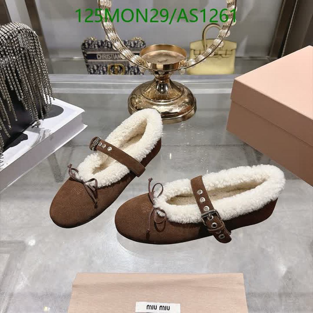 Miu Miu-Women Shoes Code: AS1261 $: 125USD