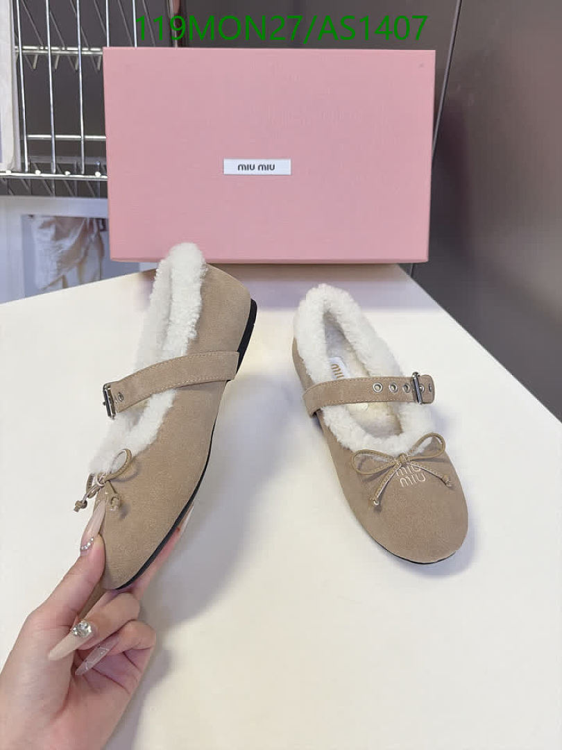 Miu Miu-Women Shoes Code: AS1407 $: 119USD