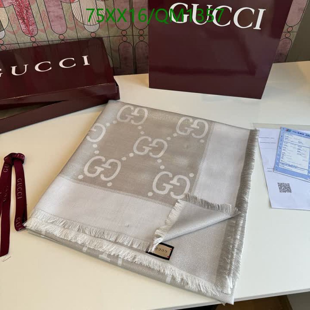 Gucci-Scarves Code: QM1357 $: 75USD