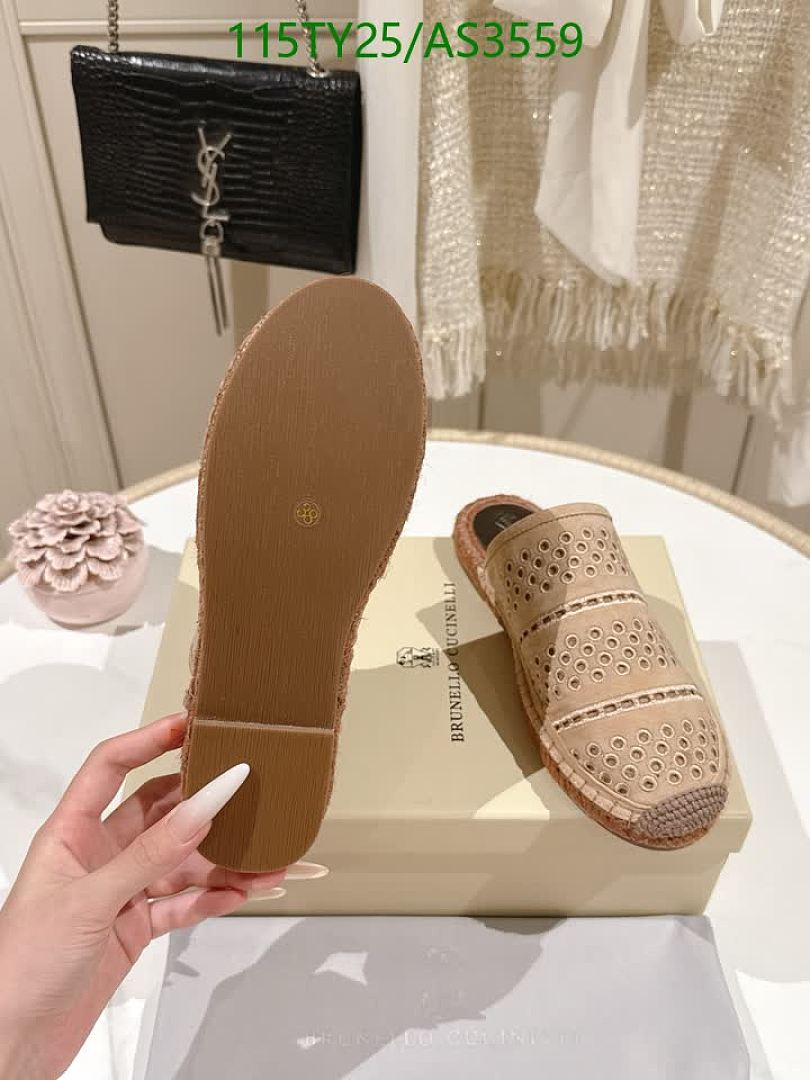 Brunello Cucinelli-Women Shoes Code: AS3559 $: 115USD