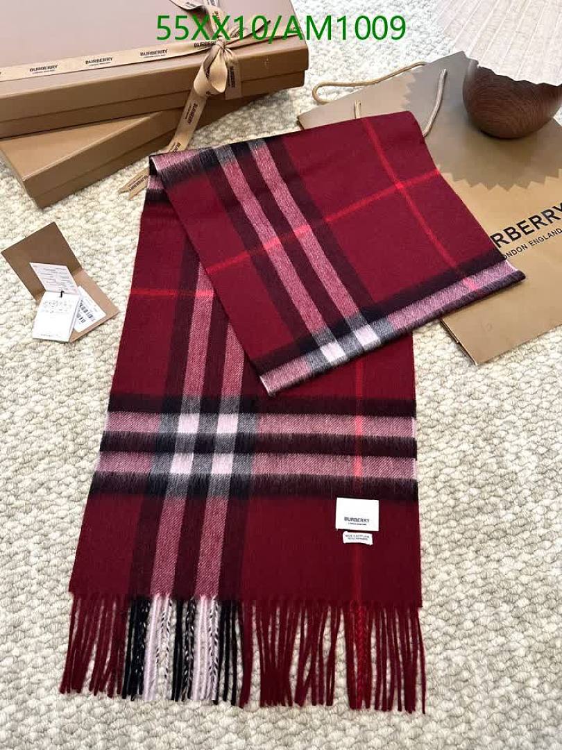 Burberry-Scarves Code: AM1009 $: 55USD