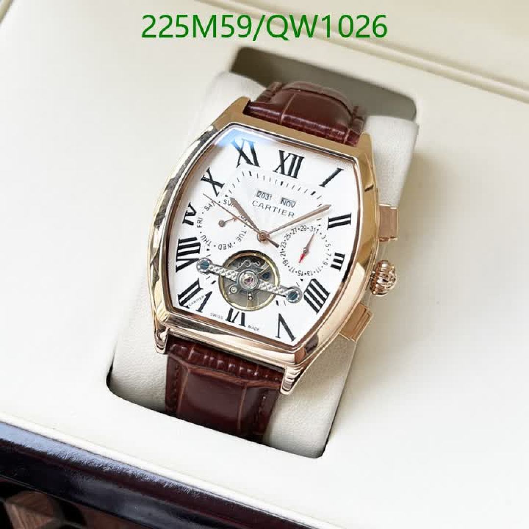 Cartier-WatchesMirror Quality Code: QW1026 $: 225USD
