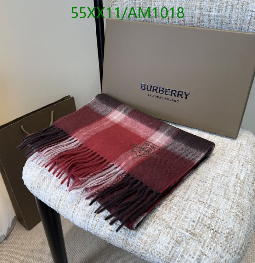 Burberry-Scarves Code: AM1018 $: 55USD