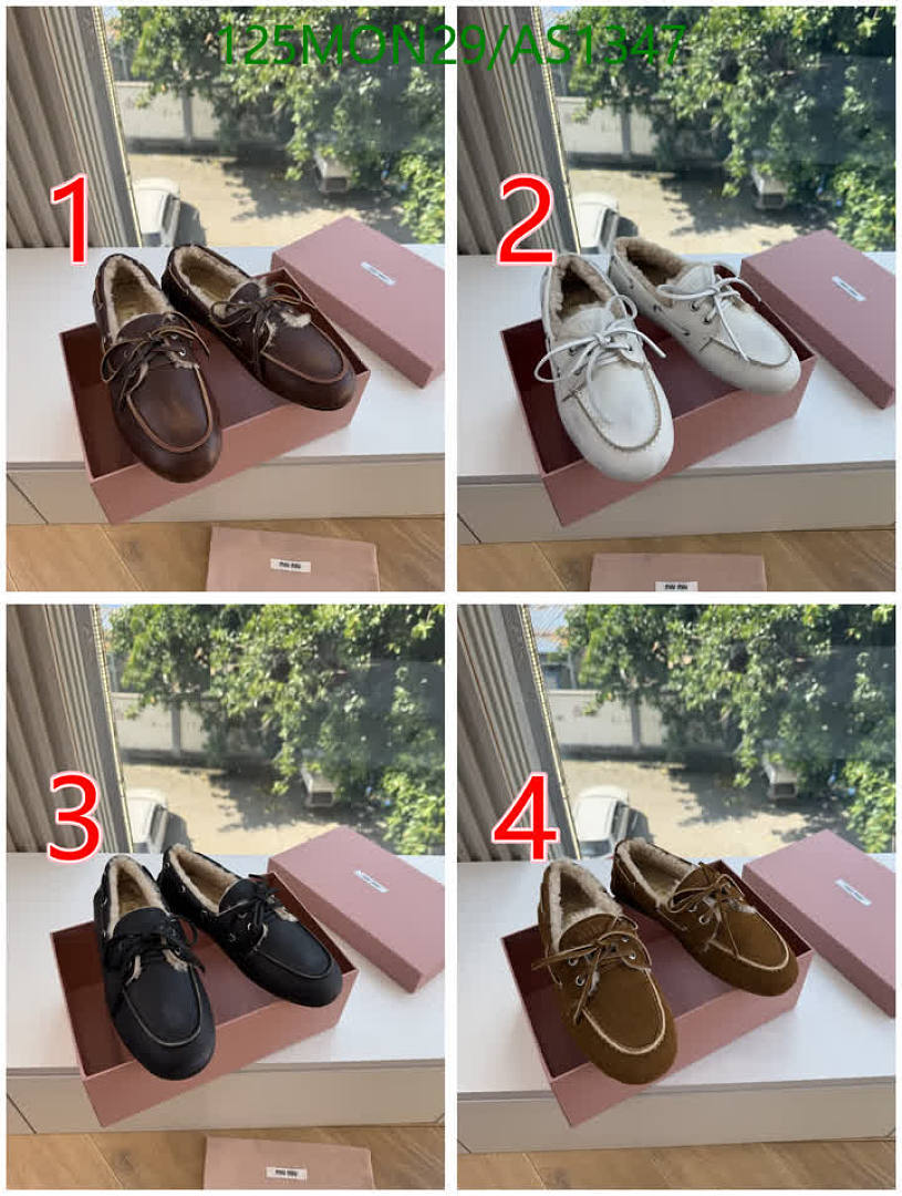 Miu Miu-Women Shoes Code: AS1347 $: 125USD
