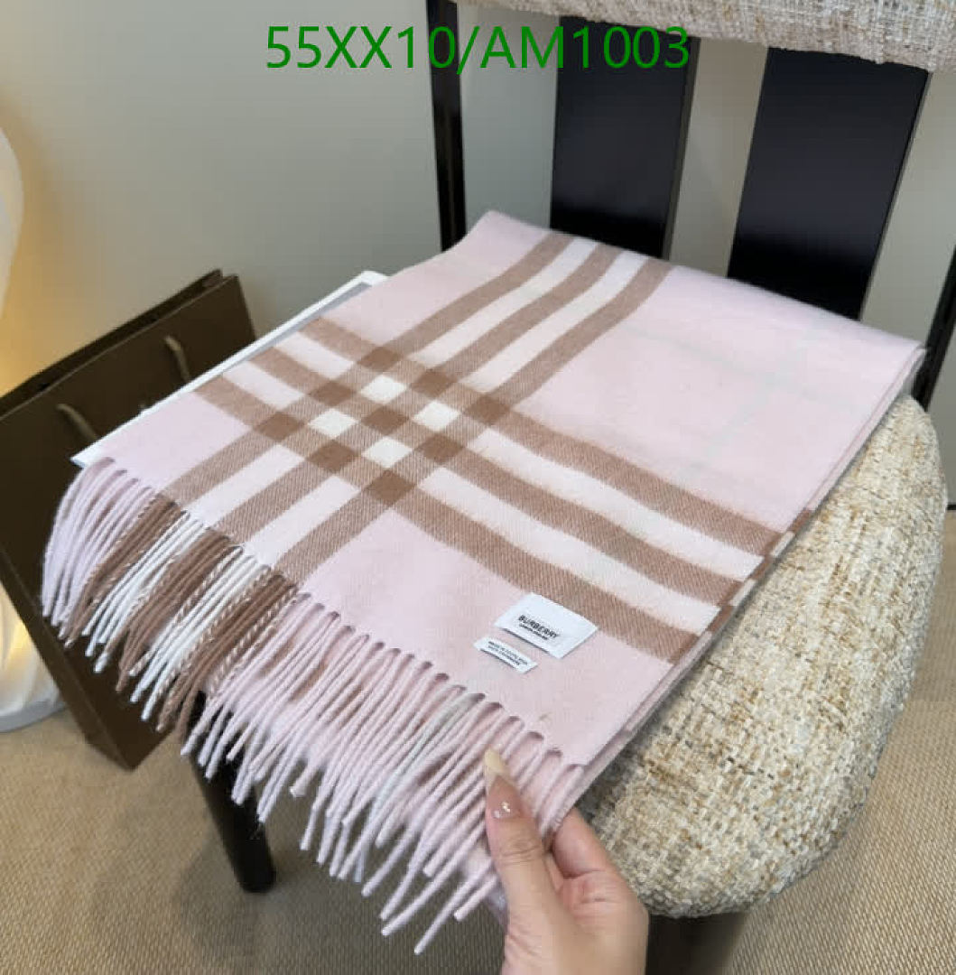 Burberry-Scarves Code: AM1003 $: 55USD