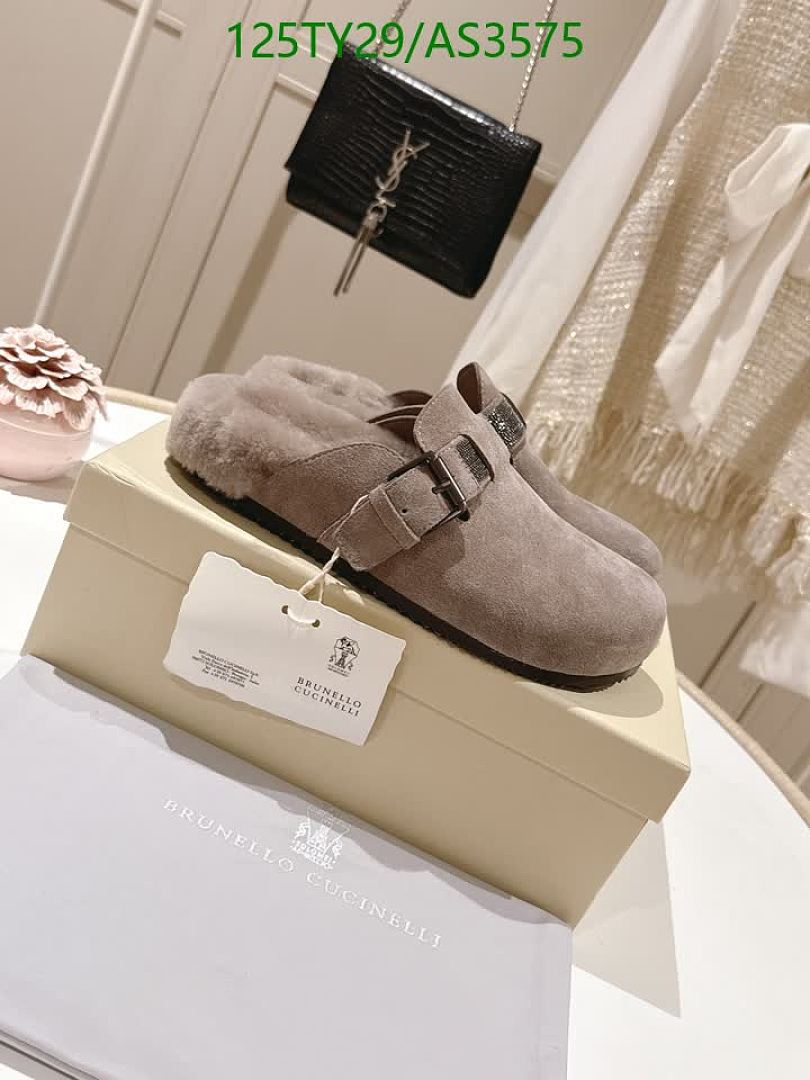 Brunello Cucinelli-Women Shoes Code: AS3575 $: 125USD