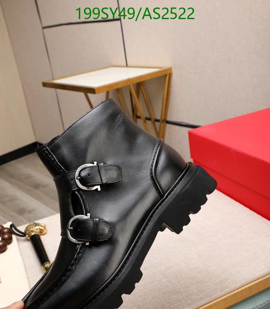 Ferragamo-Men shoes Code: AS2522 $: 199USD