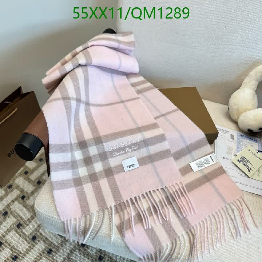 Burberry-Scarves Code: QM1289 $: 55USD