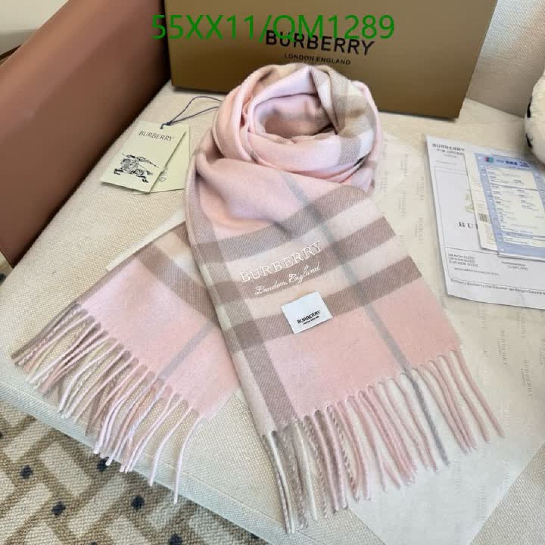 Burberry-Scarves Code: QM1289 $: 55USD