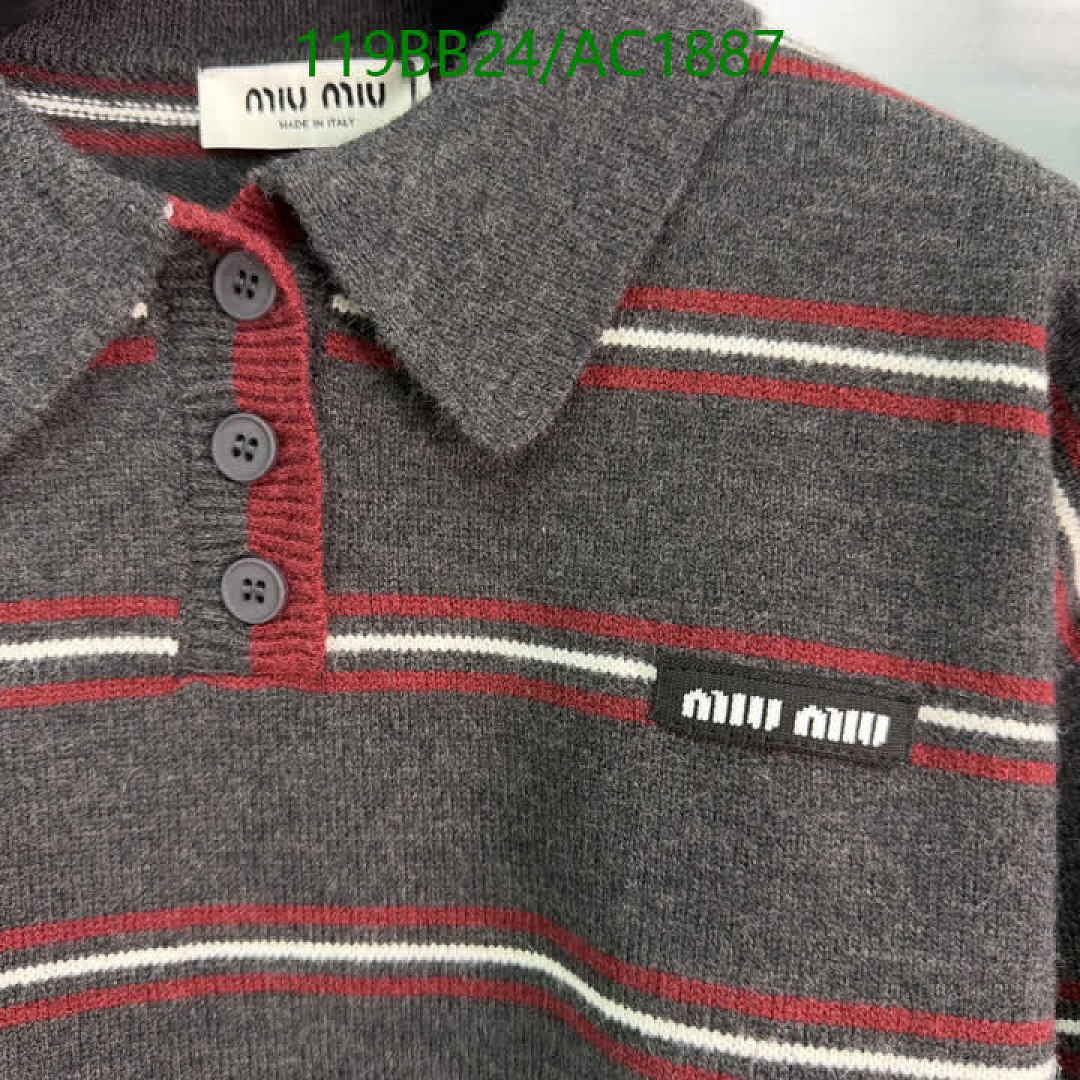 Miu Miu-Clothing Code: AC1887 $: 119USD
