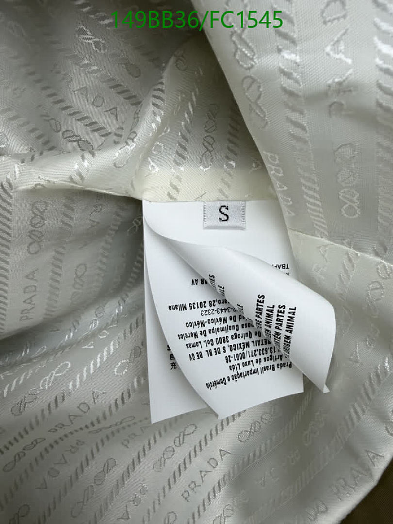 Prada-Clothing Code: FC1545 $: 149USD