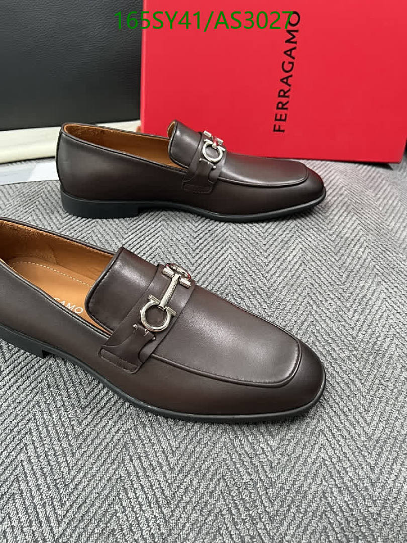 Ferragamo-Men shoes Code: AS3027 $: 165USD
