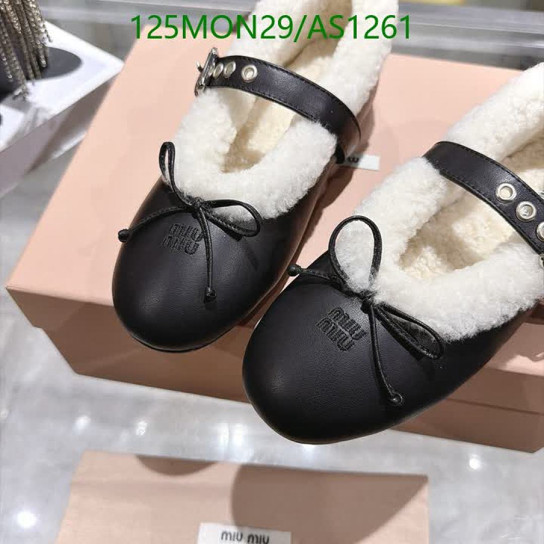 Miu Miu-Women Shoes Code: AS1261 $: 125USD