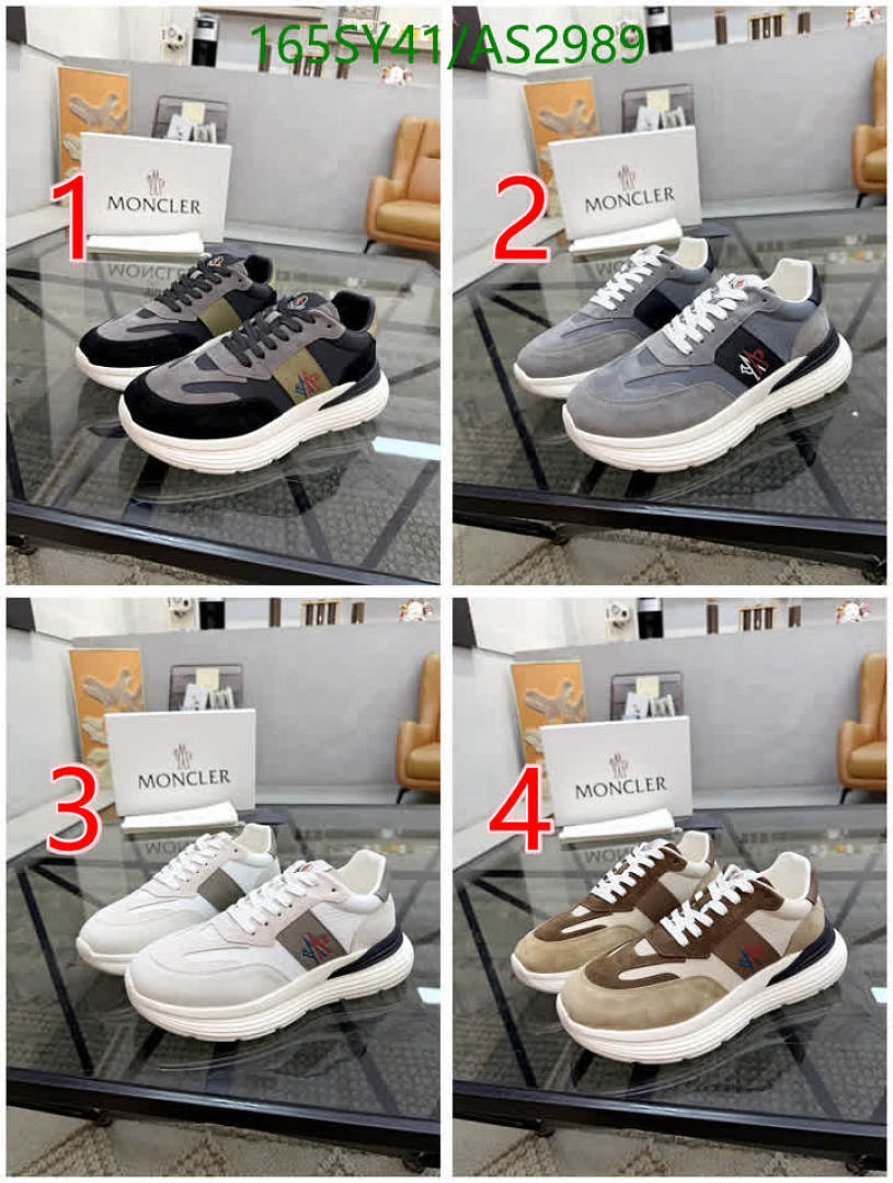 Moncler-Men shoes Code: AS2989 $: 165USD