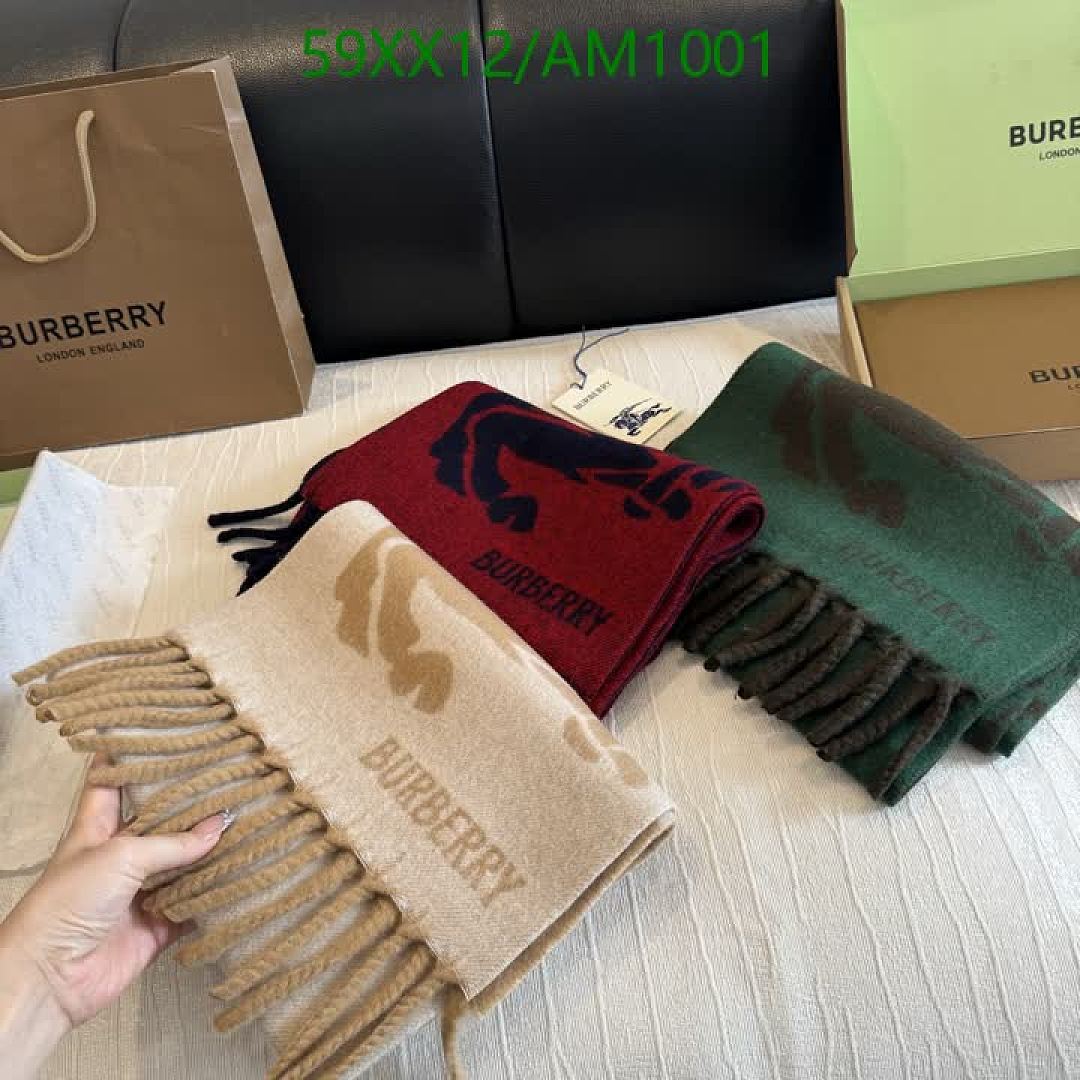 Burberry-Scarves Code: AM1001 $: 59USD