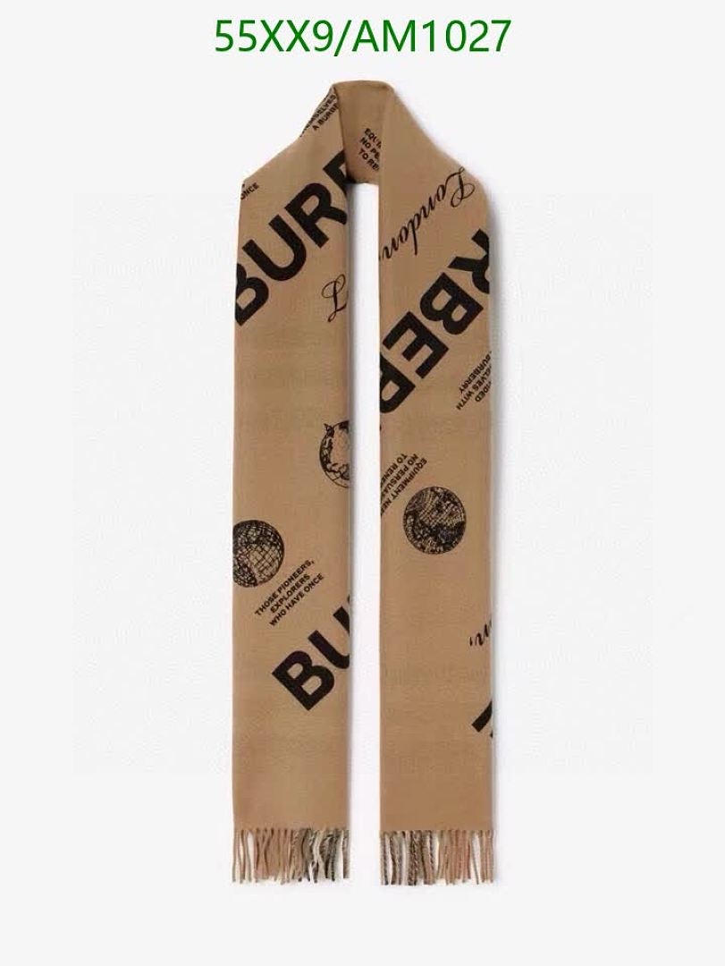 Burberry-Scarves Code: AM1027 $: 55USD
