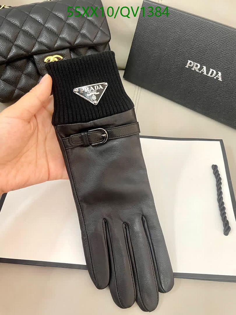 Prada-Gloves Code: QV1384 $: 55USD