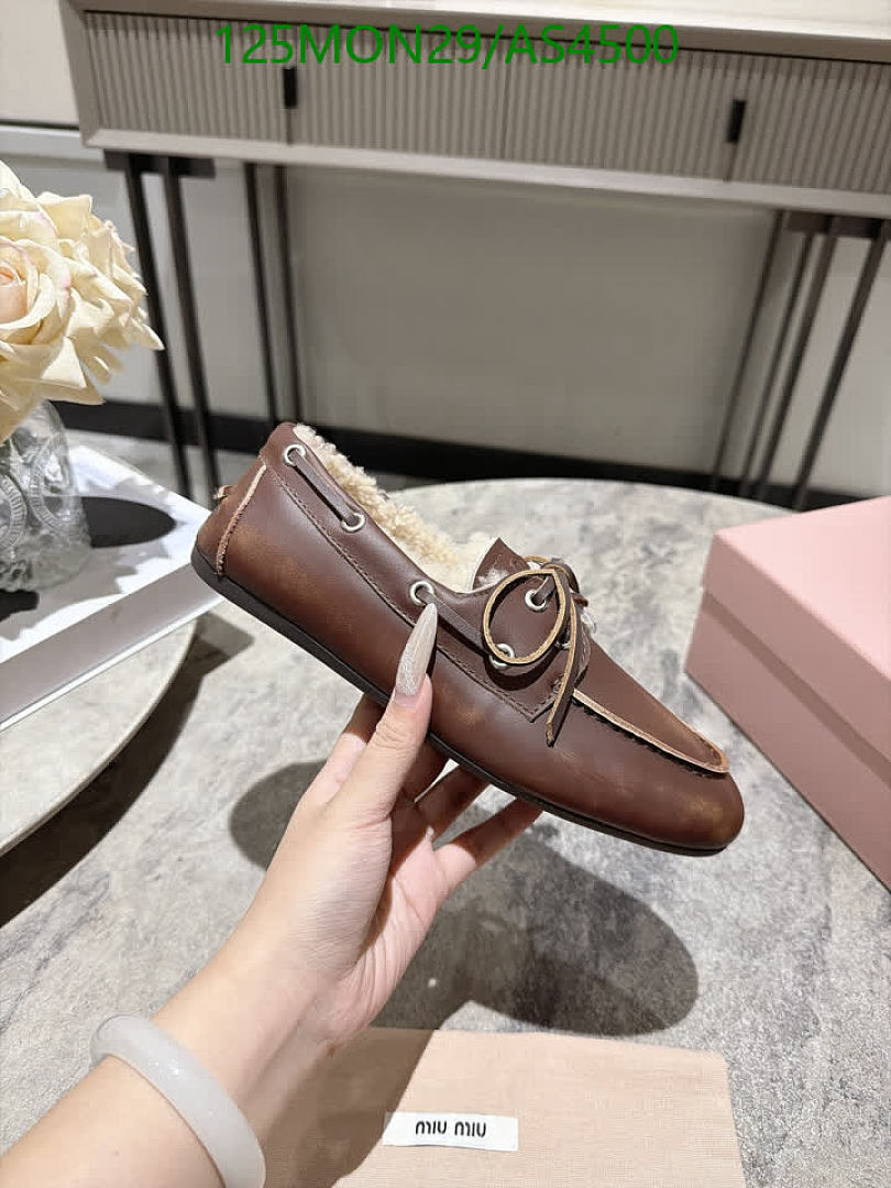 Miu Miu-Women Shoes Code: AS4500 $: 125USD